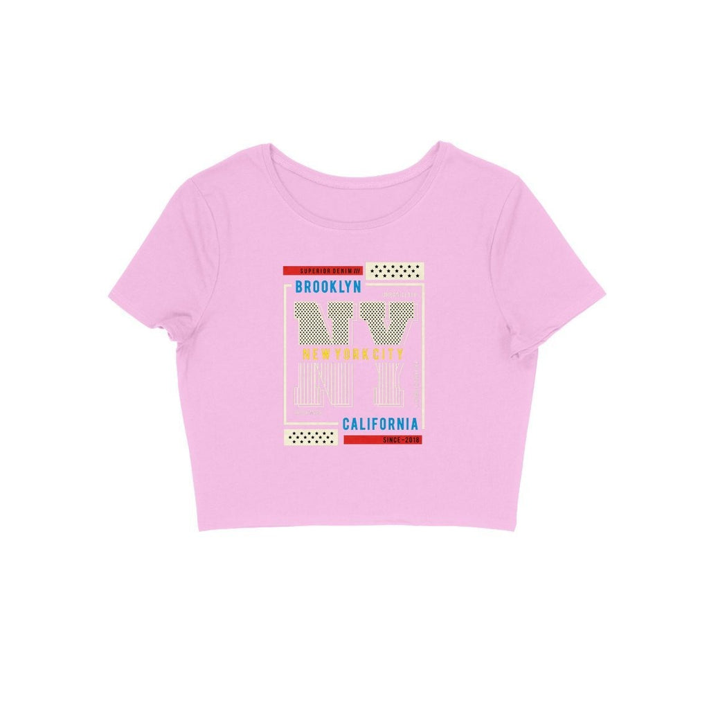 Printed Crop Top - CT00072 - ALL MY WISH