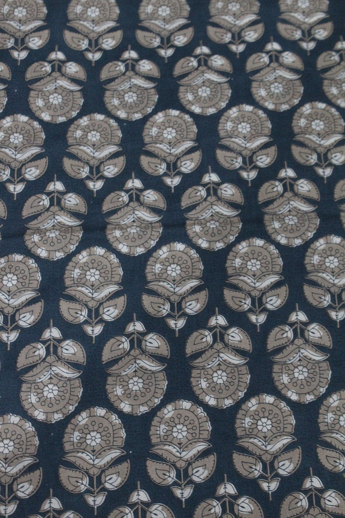 Block Printed Cotton Fabric - F00035 - ALL MY WISH