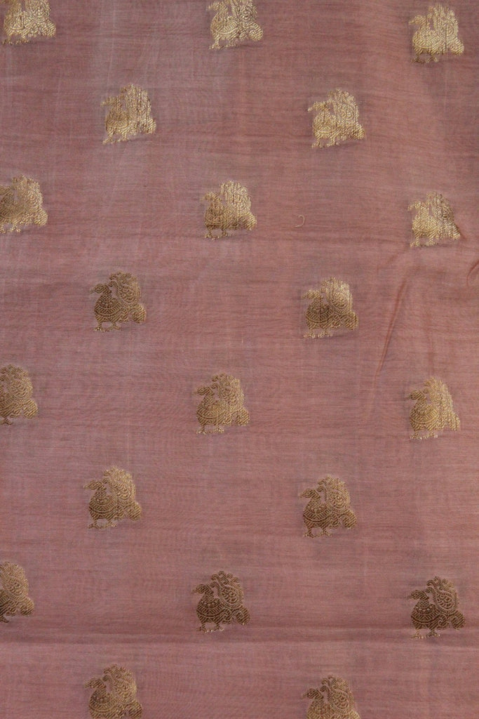 Chanderi Brocade Fabric - F00133 - ALL MY WISH