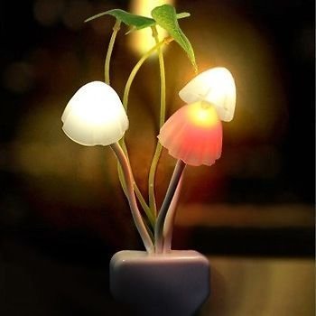 Fancy Color Changing LED Mushroom Night Light - H00015 - ALL MY WISH