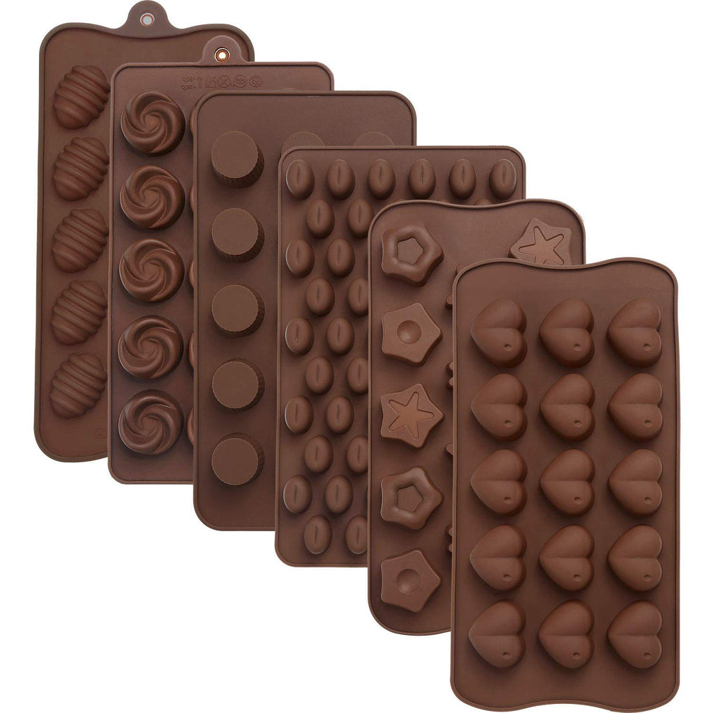 2 Pcs Silicone Chocolate Mould (Random Shape & Color ) - H00048 - ALL MY WISH