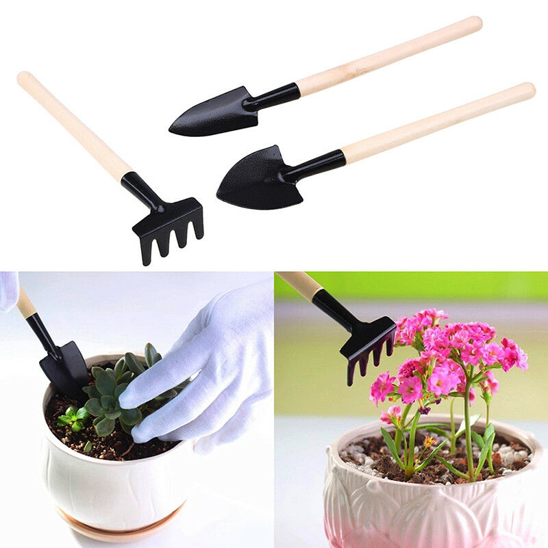 Small 3 Pcs Garden Tools - H00089 - ALL MY WISH