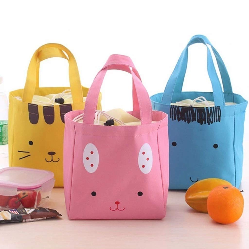 Face Print Insulated Lunch Bag - H00111 - ALL MY WISH