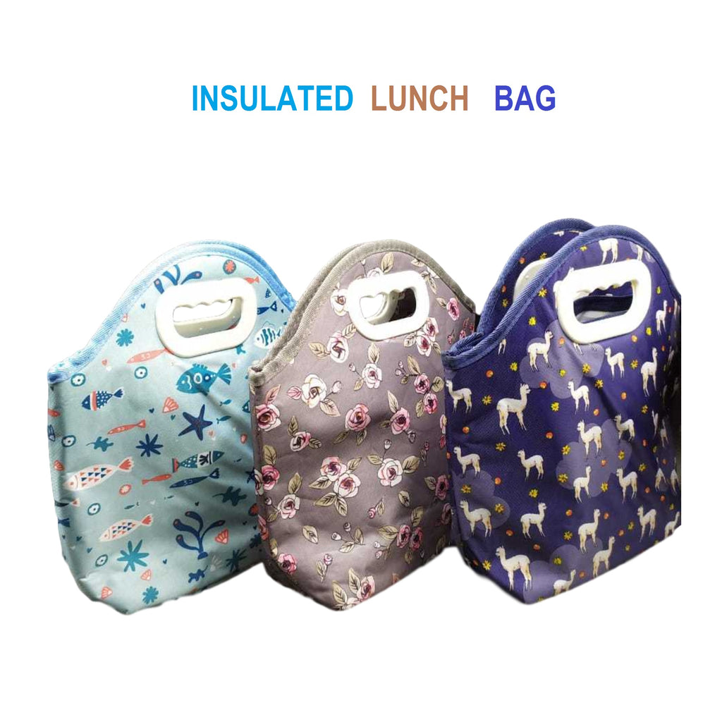 Insulated Lunch Bag (Random Print) - H00210 - ALL MY WISH