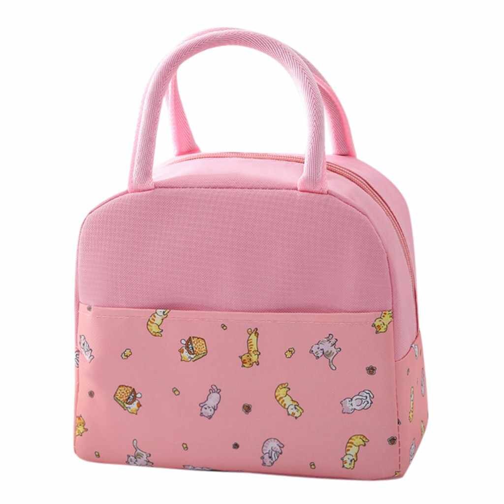 Insulated Lunch Bag - Peach Color - H00220 - ALL MY WISH