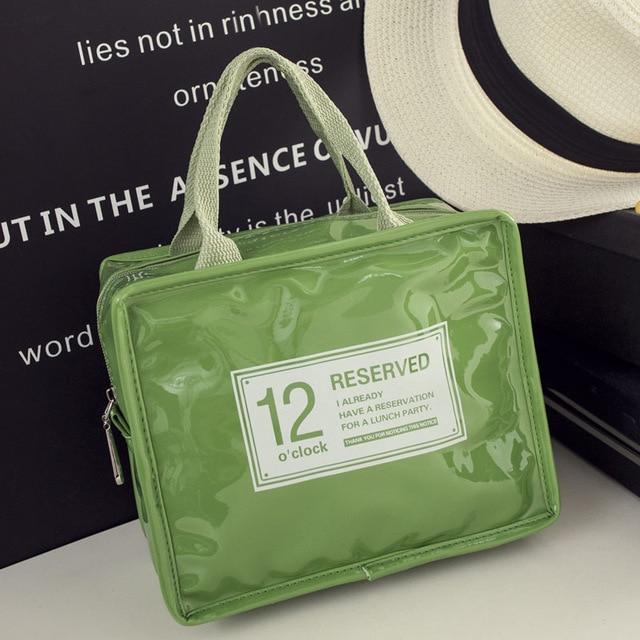 12o’clock Fashion Insulated Lunch Bag (Green) - H00253 - ALL MY WISH