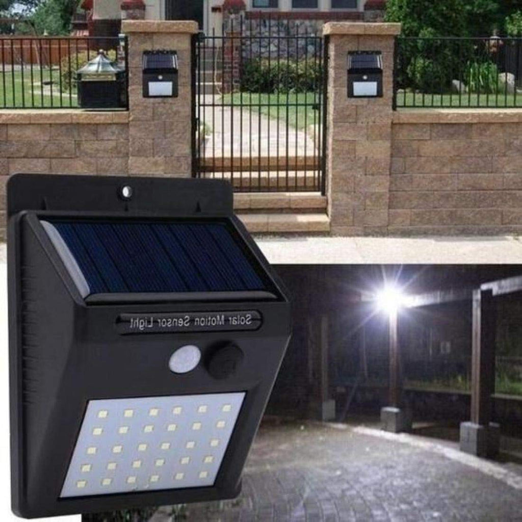 Waterproof Solar Motion Sensor LED Night Light - H00256 - ALL MY WISH