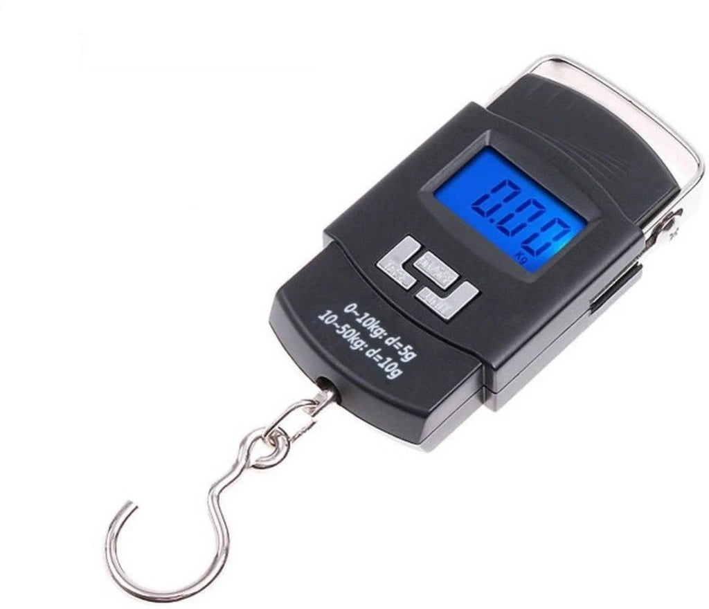 Digital Portable Hook Type Weighing Scale (50 kg, Multicolor) - H00279 - ALL MY WISH