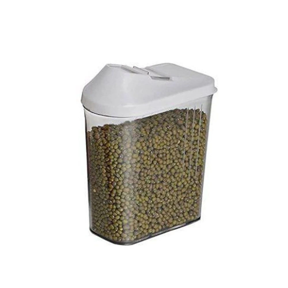 Plastic Storage Jar (1100 ml, 1pc) - H00287 - ALL MY WISH
