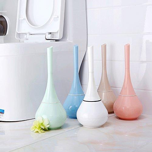 2 in 1 Plastic Cleaning Brush Toilet Brush with Holder - H00313 - ALL MY WISH