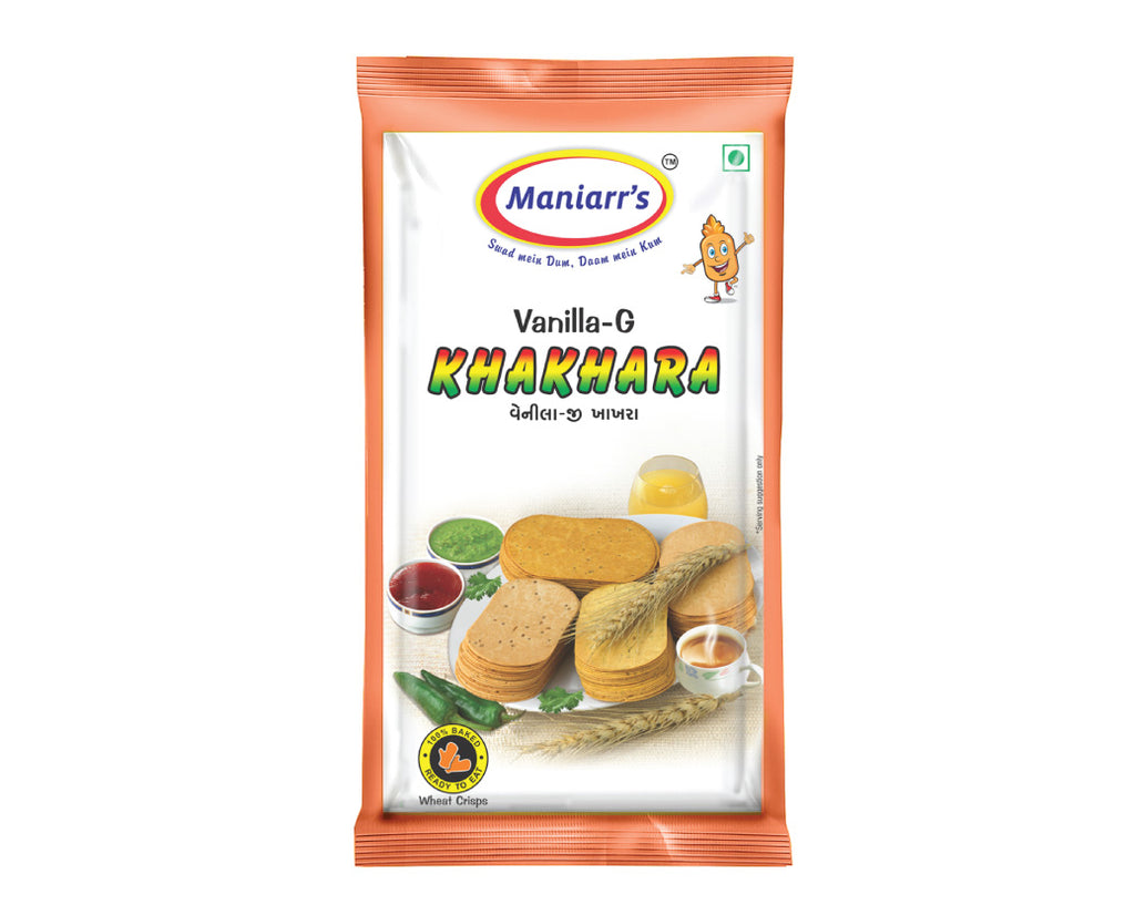 Vanilla Khakhra (Pack of 8) - H00351 - ALL MY WISH