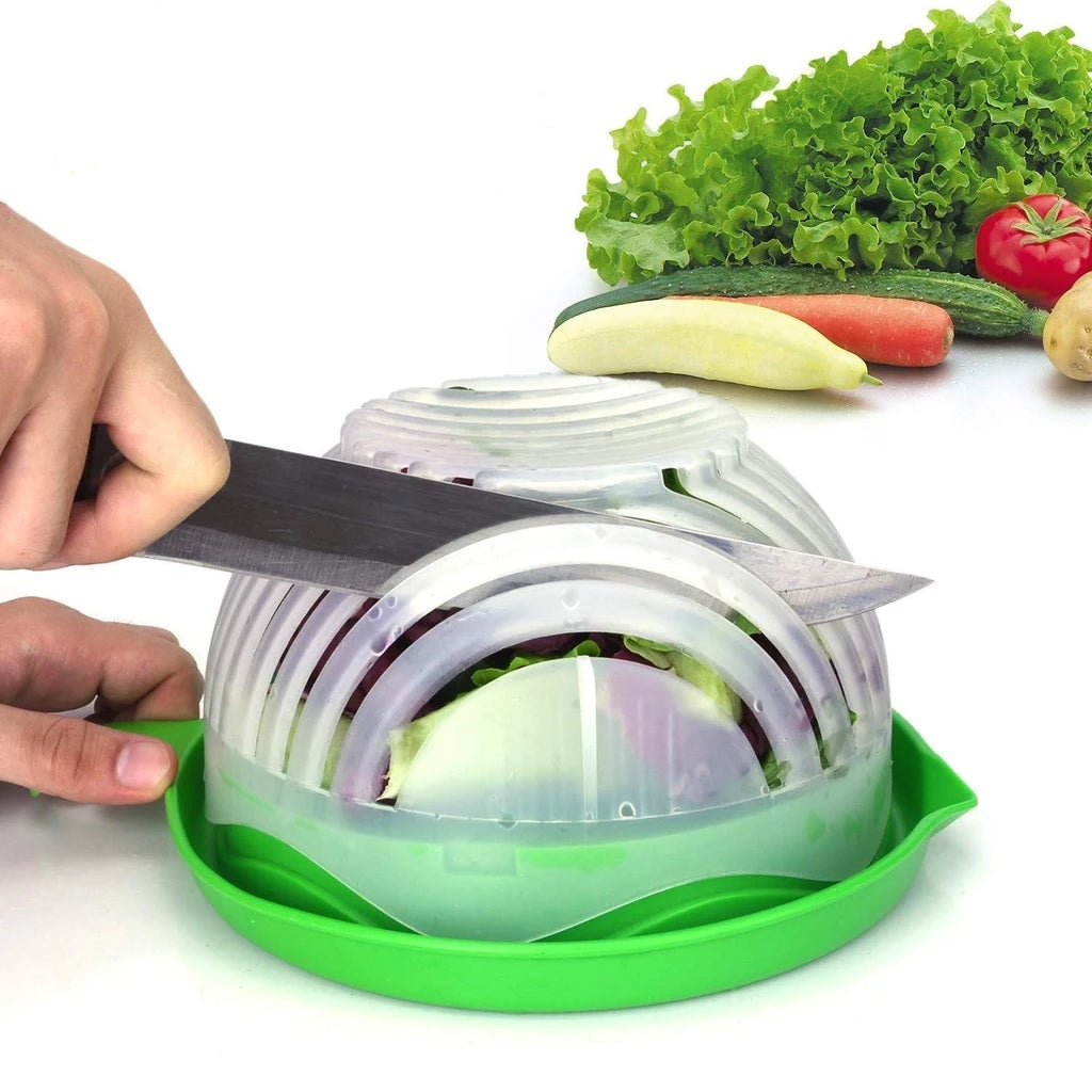 Salad Cutter Bowl - H00391 - ALL MY WISH