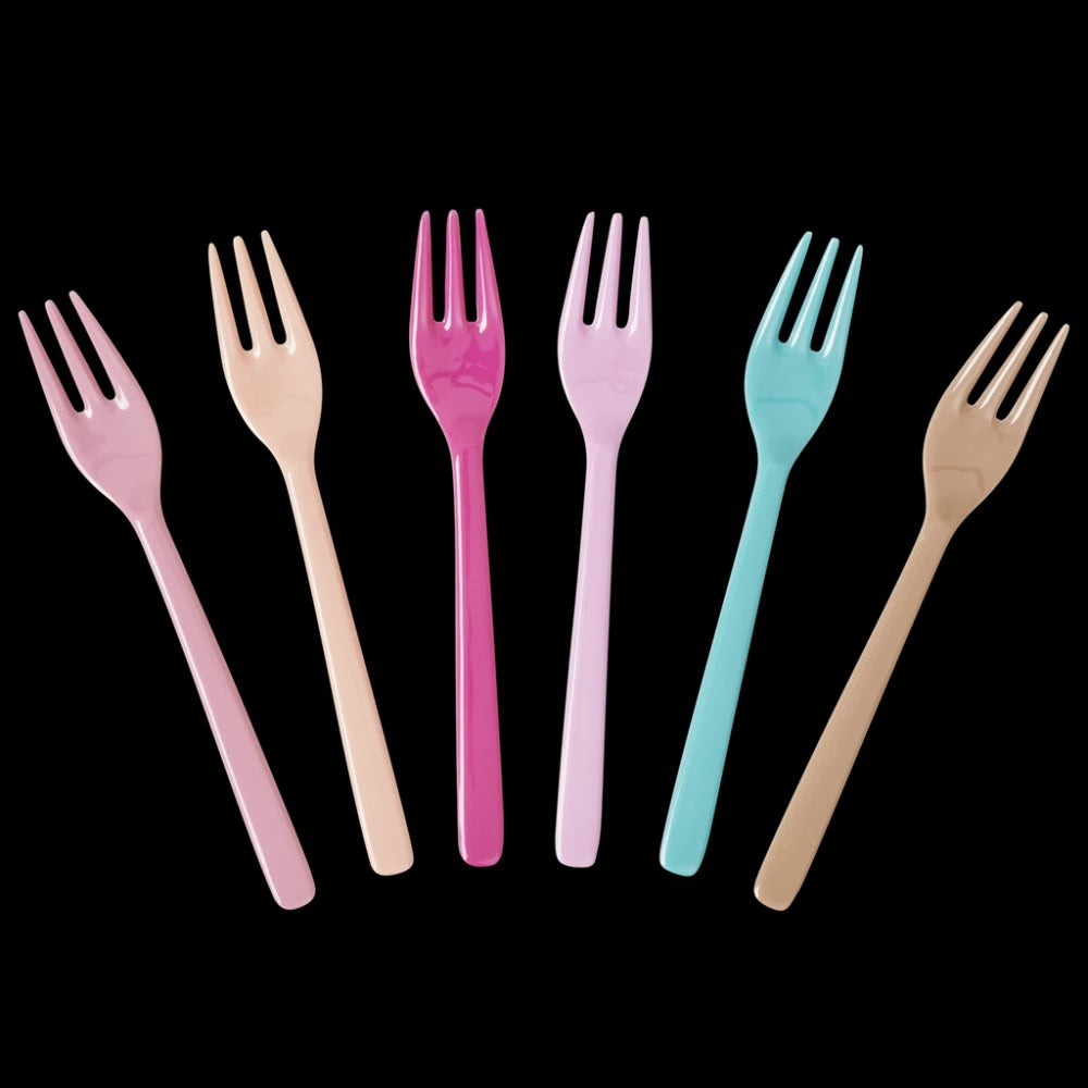 Kids Forks Set (Random Color, 10 pcs) - H00400 - ALL MY WISH