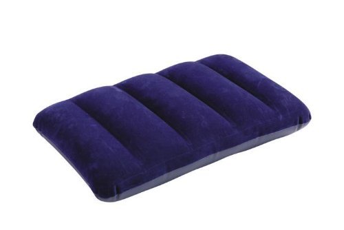 Velvet Air Inflatable Travel Pillow (Blue) - H00501 - ALL MY WISH