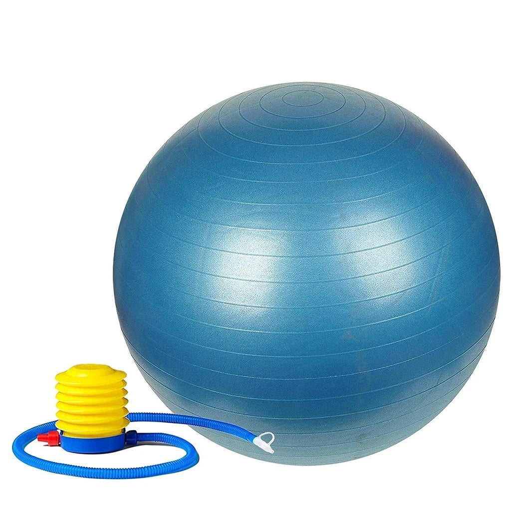 Anti-Burst Gym Ball with Pump (75 cm) - H00534 - ALL MY WISH