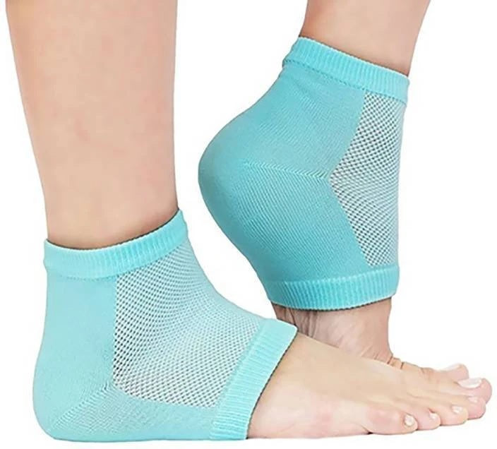 Heel Pain Relief Silicone Gel Heel Socks (Multicolor) - H00550 - ALL MY WISH