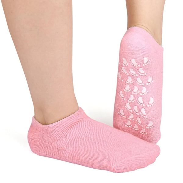 Silicone Moisturizing Feet Socks Gel (1 pair) - H00552 - ALL MY WISH