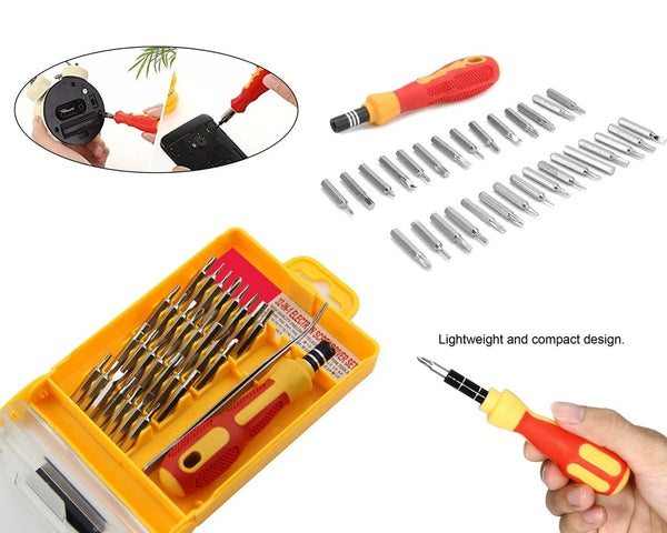 Screwdriver Set 32 in 1 with Magnetic Holder - H00571 - ALL MY WISH