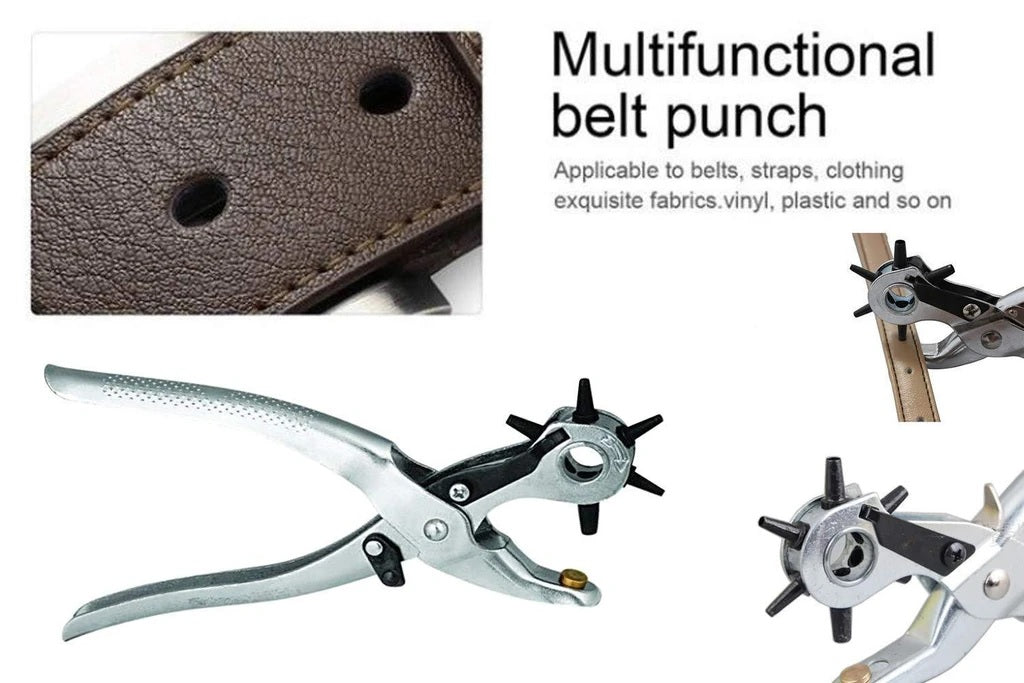 Revolving Leather Punch Plier - H00581 - ALL MY WISH
