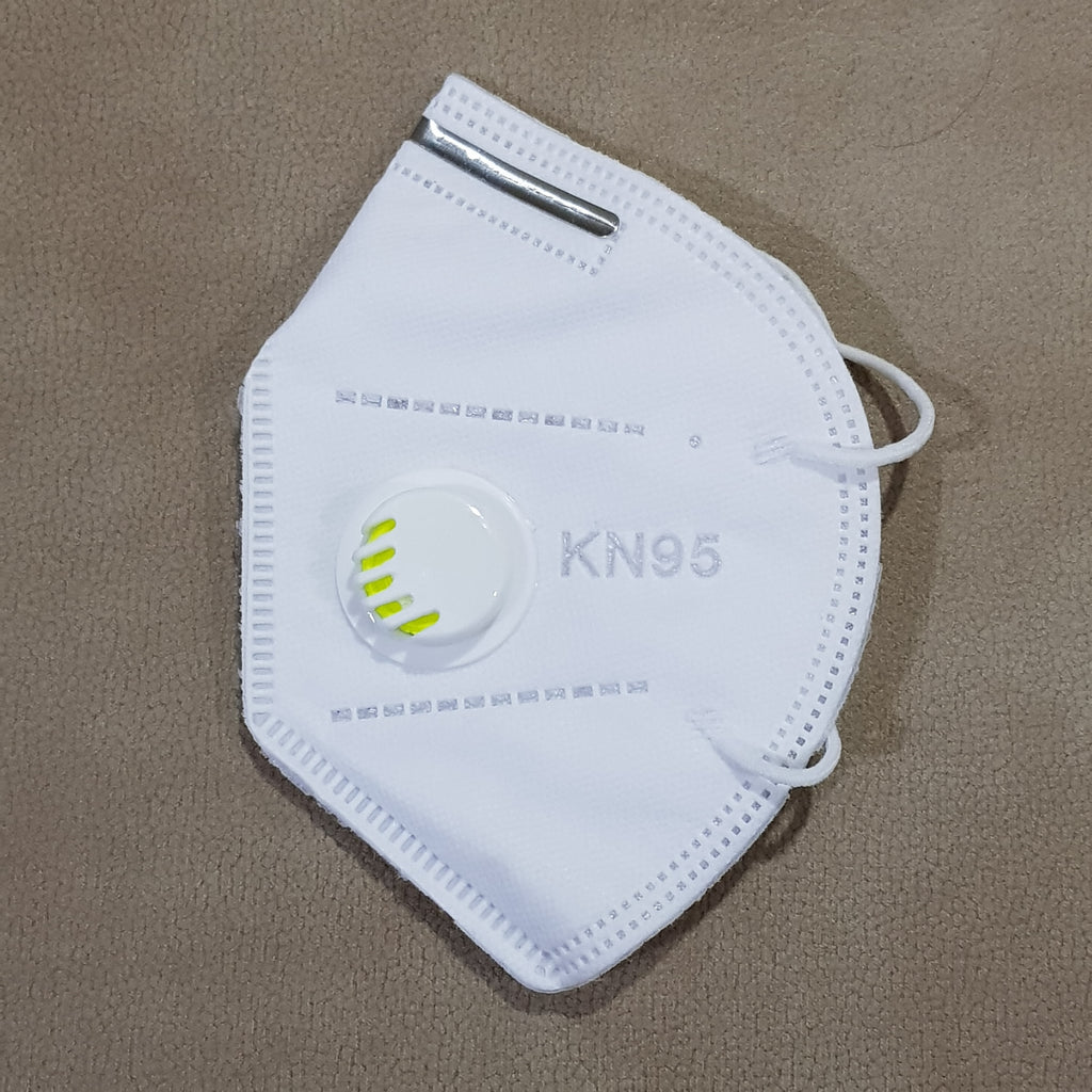 KN95 Face Mask With Breathing Valve  (1 Pc ) - H00631 - ALL MY WISH