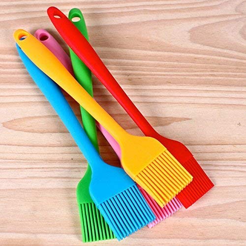 Silicone Brush 20cms (Random Colors) (1 Pc) - H00659 - ALL MY WISH