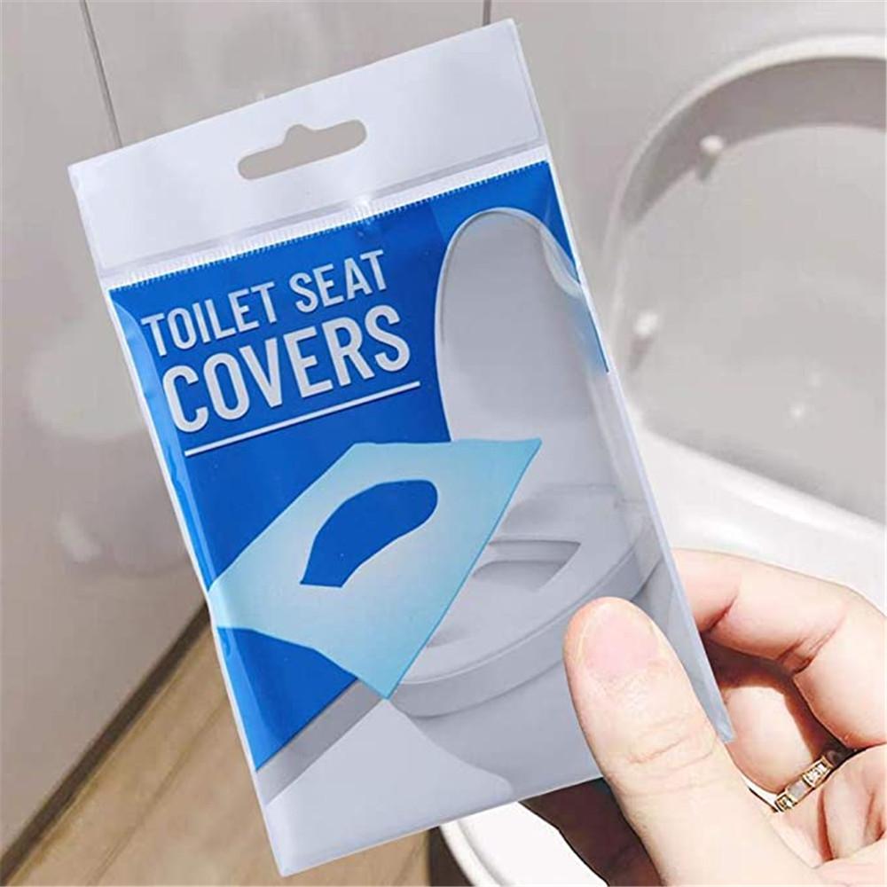 DISPOSABLE TOILET SEAT COVERS (10 PCS) - H00752 - ALL MY WISH