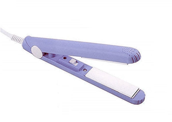 Mini Portable Electronic Hair Straightener and Curler - H00819