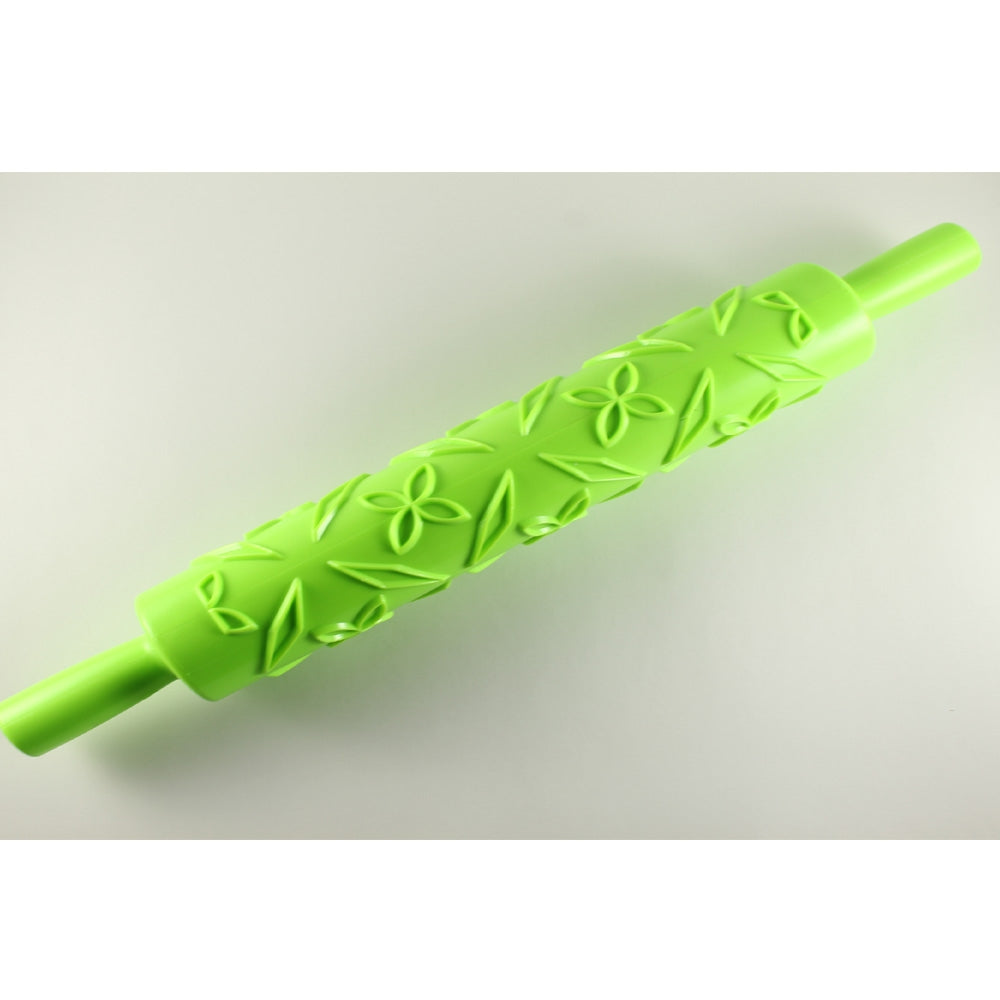 ROLLING PIN – FLOWER AND LEAF - H00883