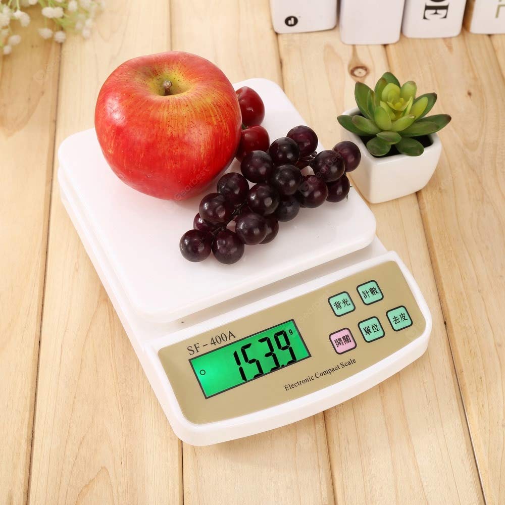 Digital Kitchen Weighing Scale SF-400A - 10kg - H00890