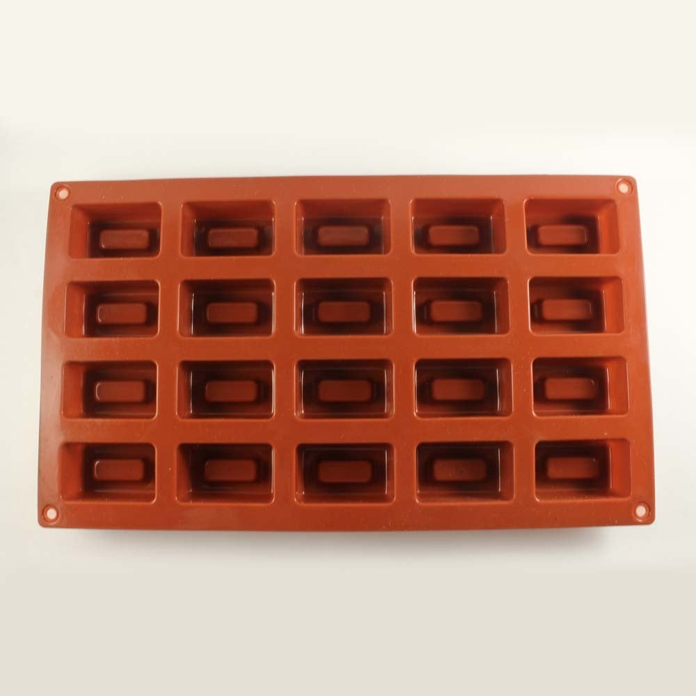 SILICONE MUFFIN MOULD – RECTANGLE - H00949