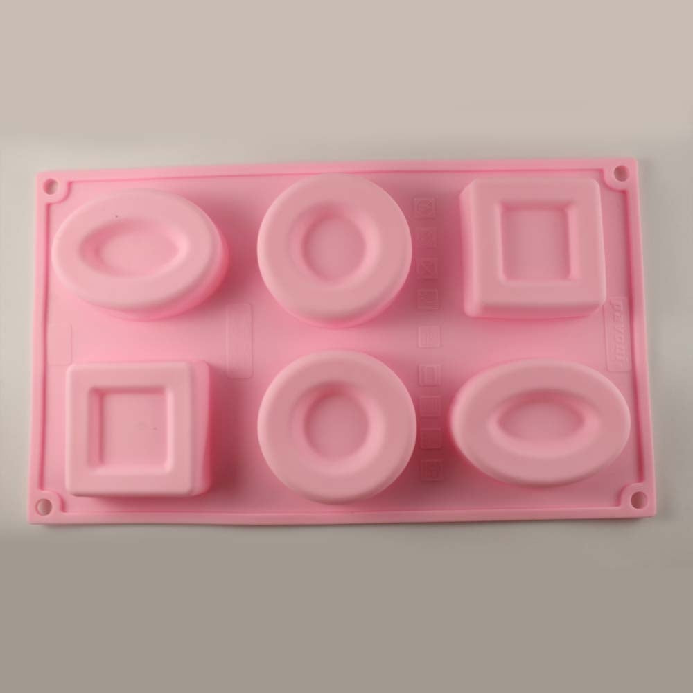 SILICONE MUFFIN MOULD – GEOMETRICAL SHAPED - H00950