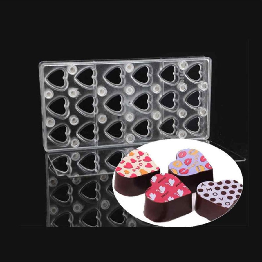 MAGNETIC CHOCOLATE MOULD – HEART - H00955