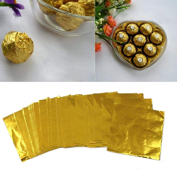 CHOCOLATE FOILS – GOLD SMALL - H00965