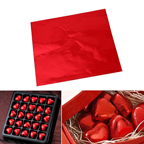 CHOCOLATE FOILS – RED SMALL - H00968