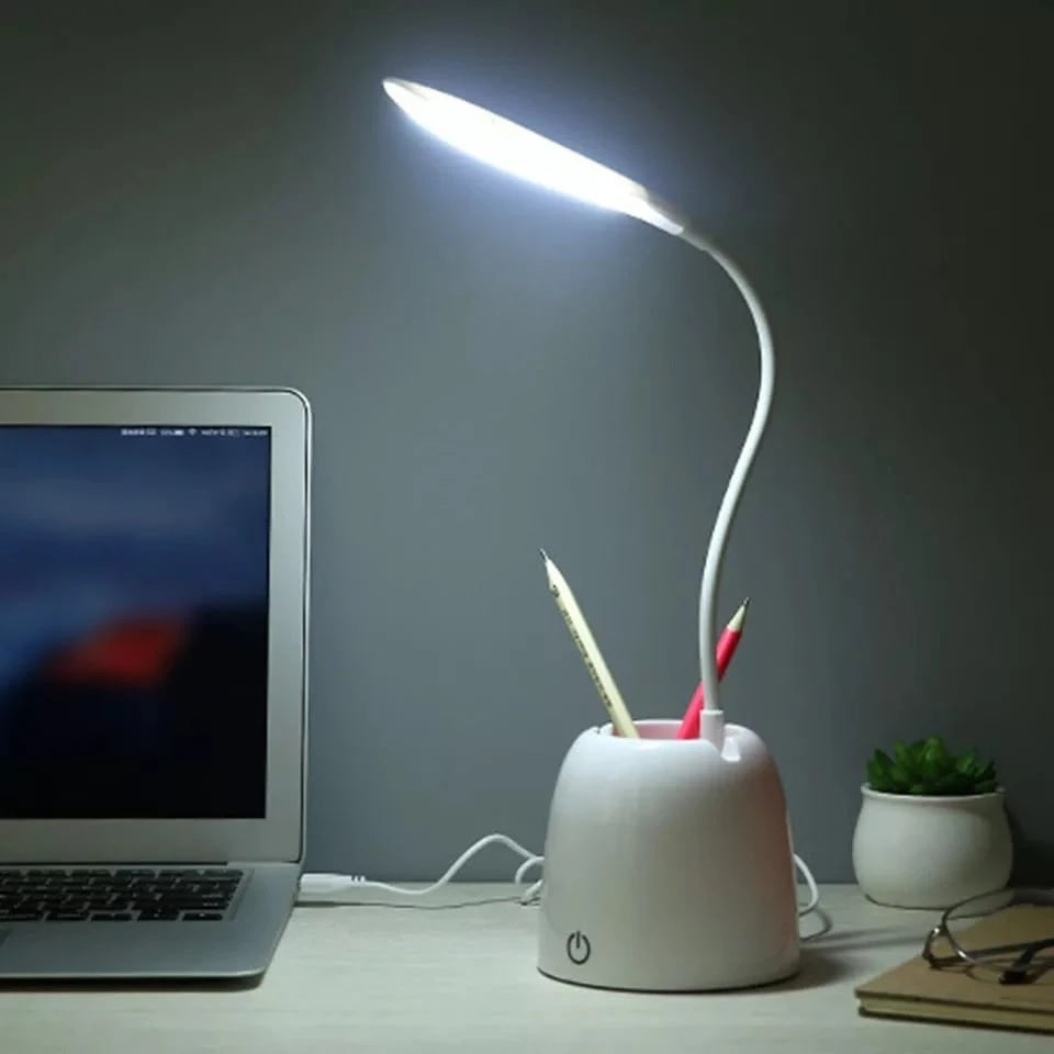 Desk Lamp with Pen Holder Table Lamp with Pencil Stand - H01000