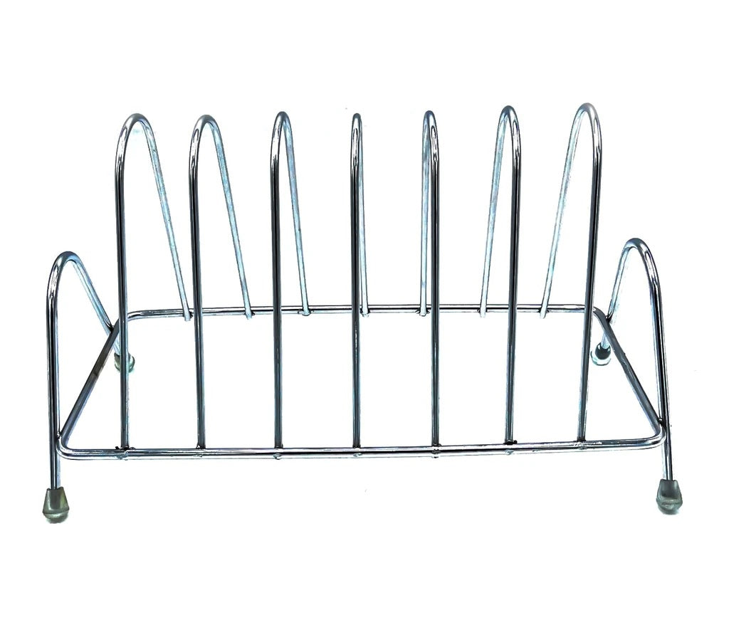 Buy Stainless Steel Square Plate Rack Stand Holder for Kitchen - H01020