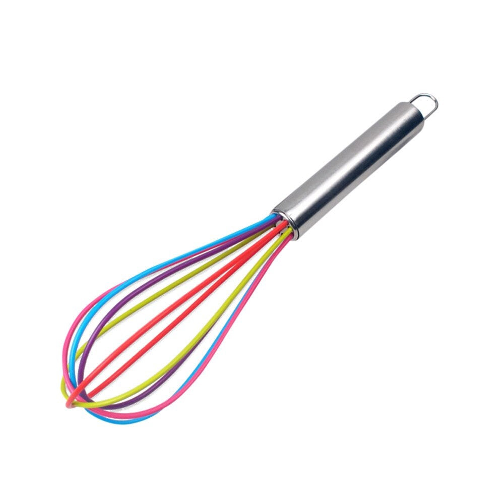 10 Inches Colorful Silicone Whisk - H01079