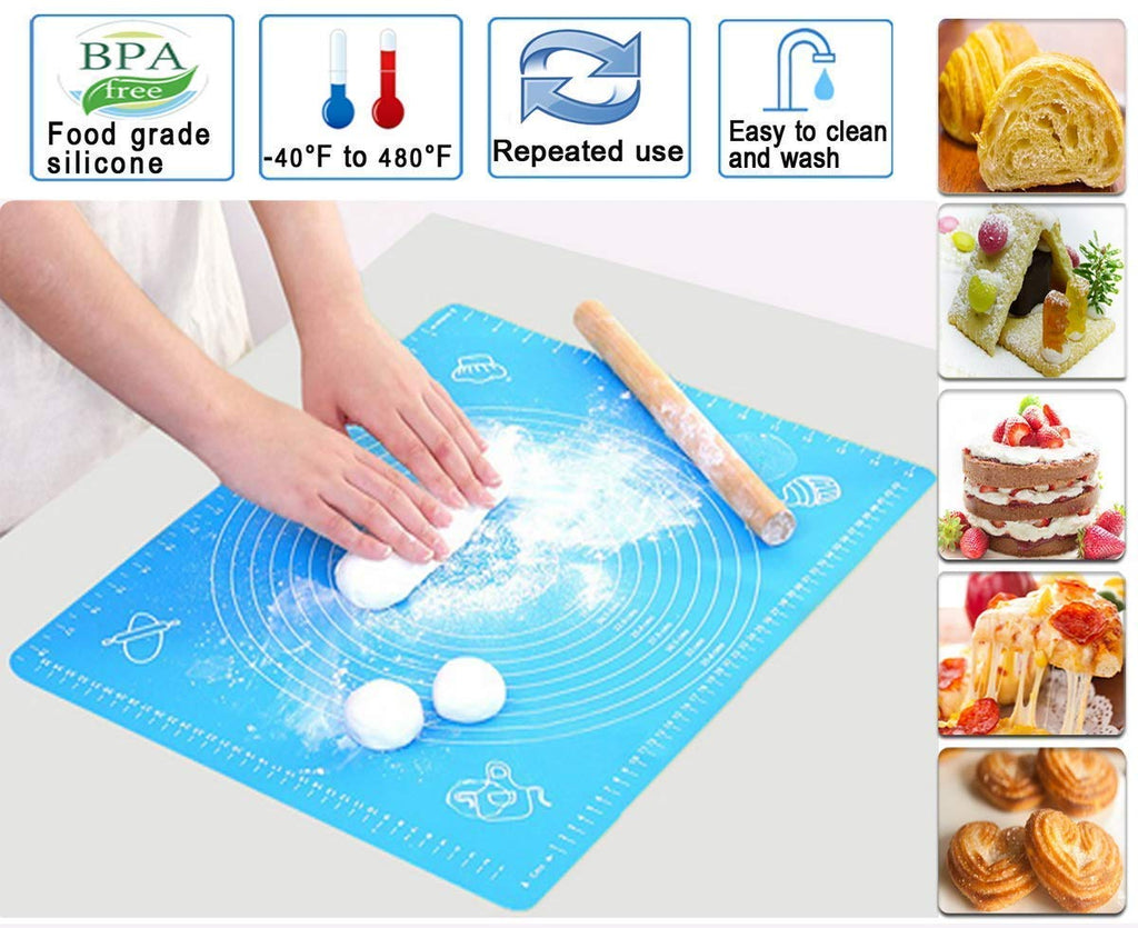 Buy Silicone Fondant Rolling Mat Size 50 x 40 cms- H01085