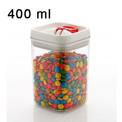 Buy Airtight Kitchen Container with Flip Lock for Multipurpose Use (400 ml) - H01174