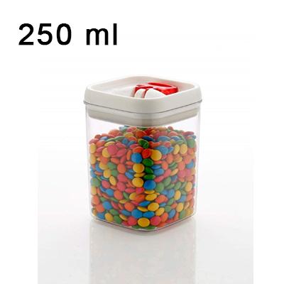 Buy 3 Pcs - Airtight Kitchen Container with Flip Lock for Multipurpose Use (250 ml) - H01175