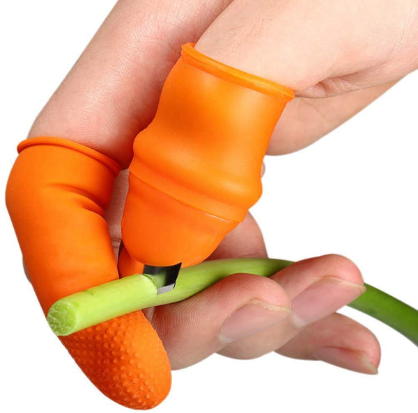 Buy Fruit and Vegetable Picking Potted Plants Trim Silicone Thumb Knife Set 