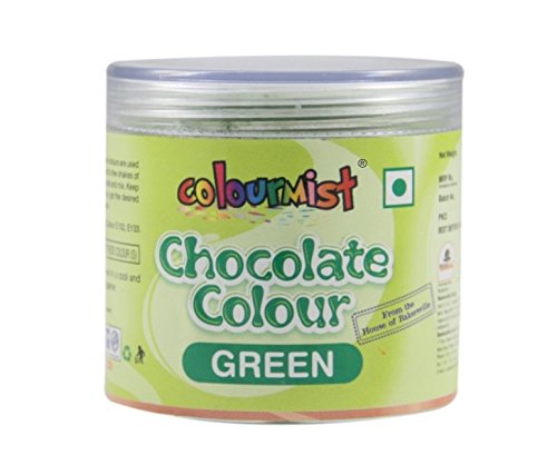 Buy COLOURMIST CHOCOLATE COLOUR - GREEN ( 25 g ) Online - ALLMYWISH.COM