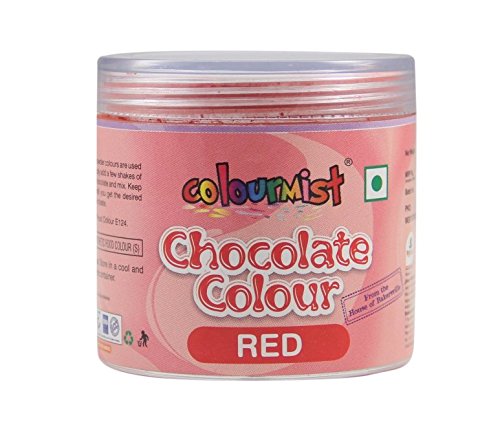 Buy COLOURMIST CHOCOLATE COLOUR - RED ( 25 g ) Online - ALLMYWISH.COM