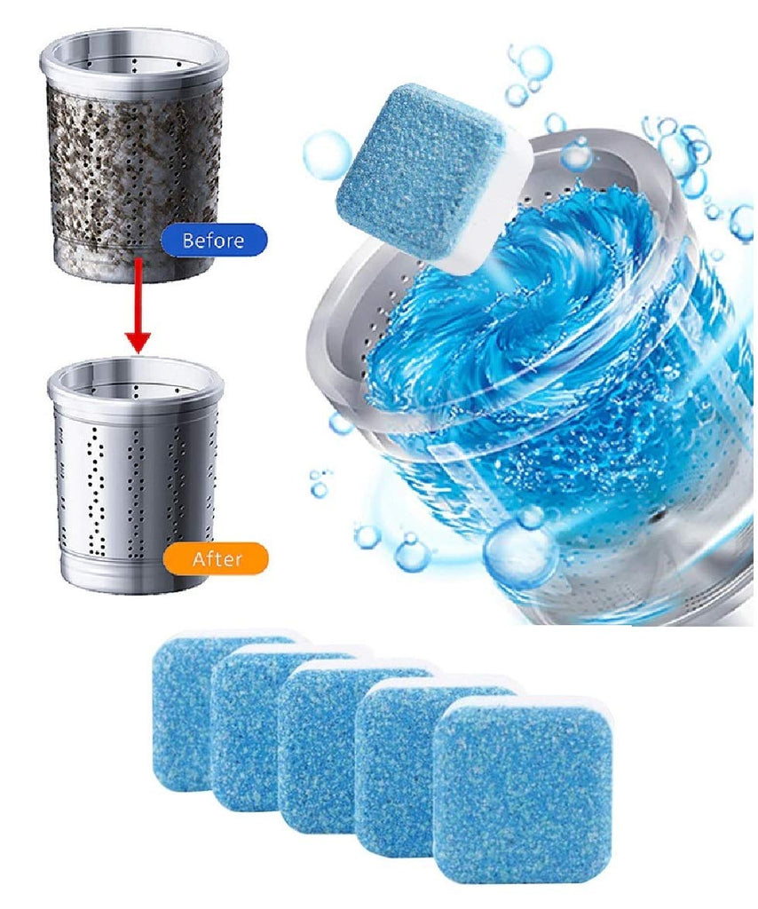 Buy 10 Pcs Washing Machine Cleaner Deep Cleaning Tablets for Perfectly Cleaning of Drum - H01305