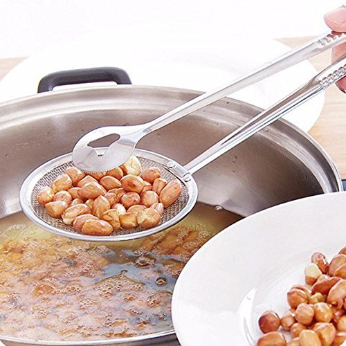 Buy Stainless Steel Oil Frying Filter Tong Online - ALLMYWISH.COM