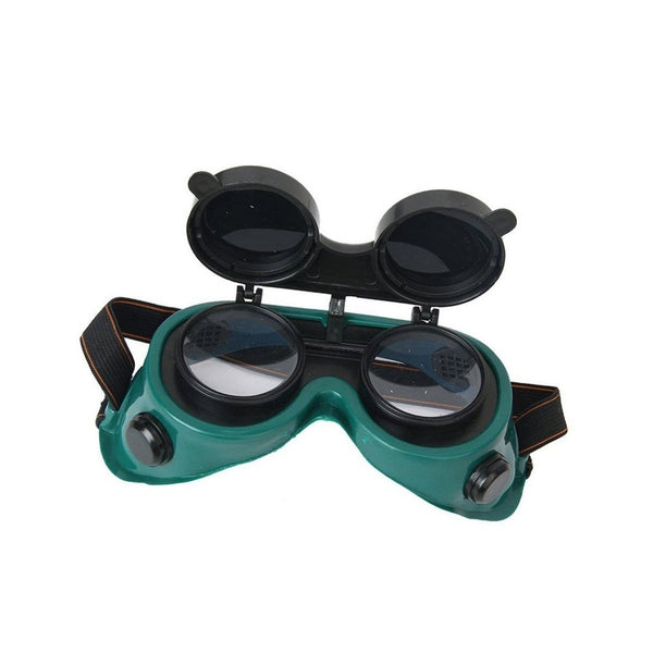 Buy Welding Goggles (Dark Green, Large) Online - ALLMYWISH.COM