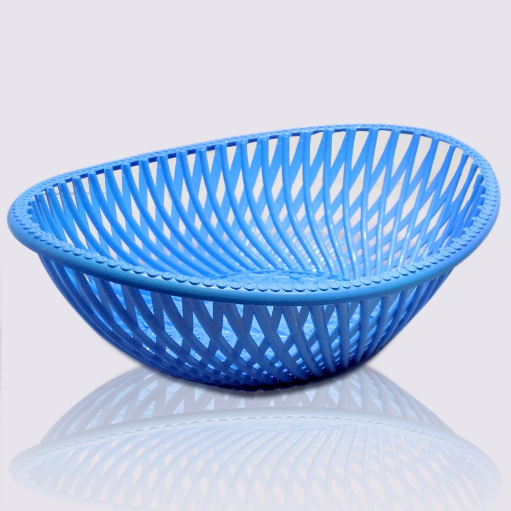 Buy 2 Pcs - Multipurpose Plastic Oval Shape Storage Basket Online