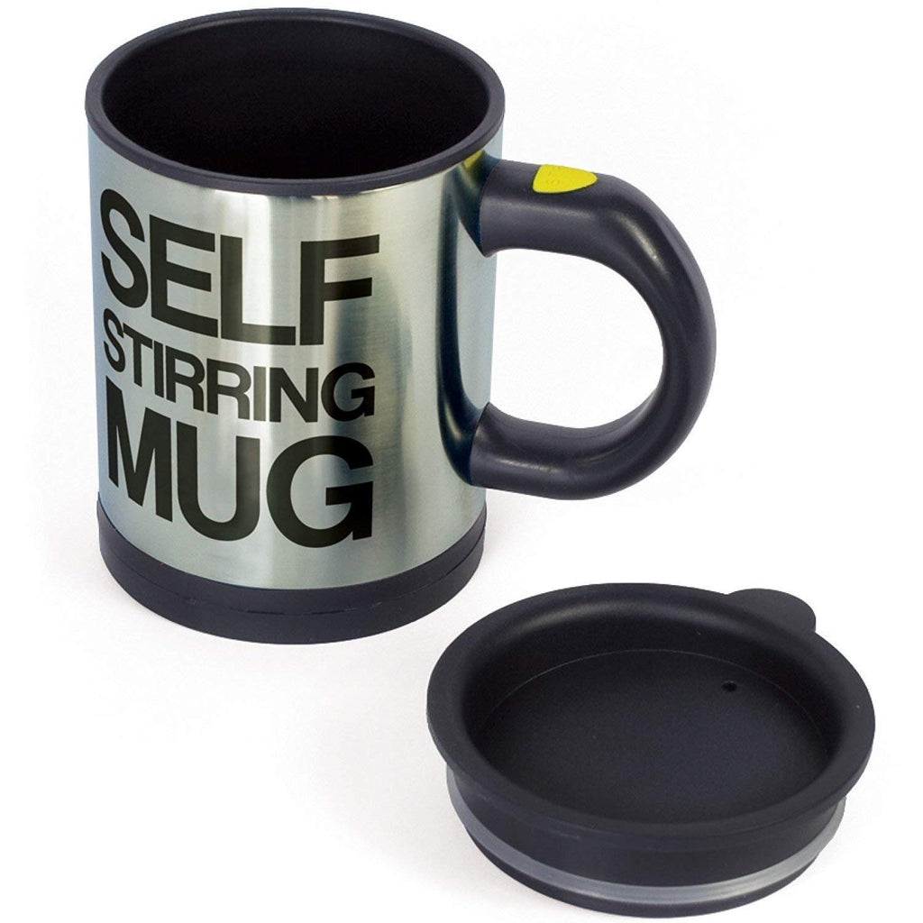 Buy Automatic Stainless Steel Coffee Mixing Blender Self Stirring Mug (Plastic interior) - H01424