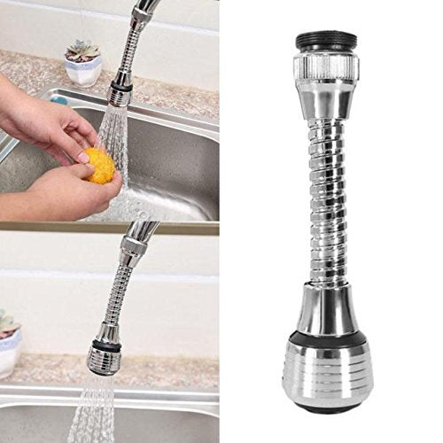 Buy Turbo Flex 360 Degree Rotatory Flexible Sink Water Saving Faucet Nozzle Sprayer - H01435