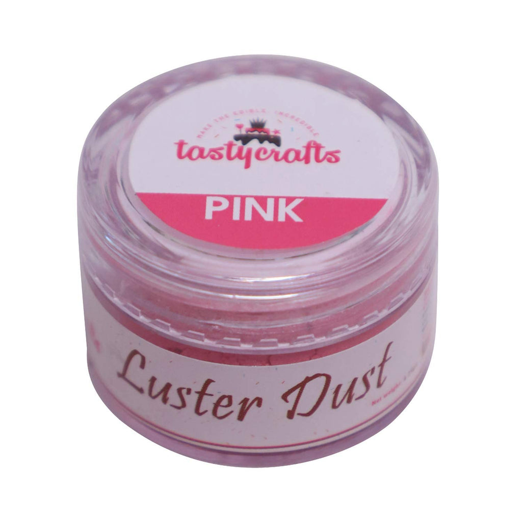 Buy Pink - Glittering Shiner Luster Dust For Cake Decoration Online